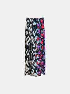 MUCHO GUSTO® Rok Sardinie Degradé Luipaardprint in Fuchsia tot Rood