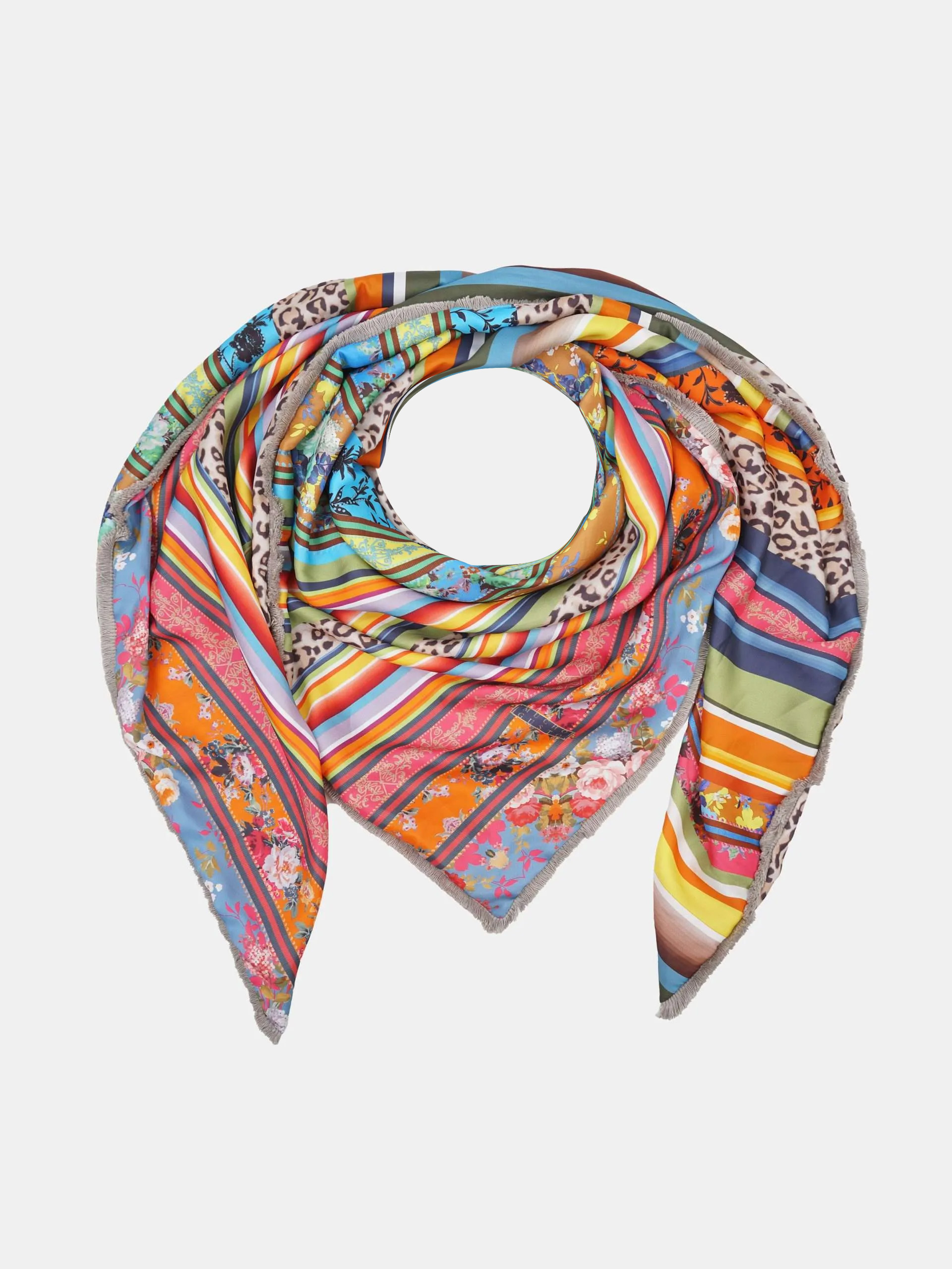 MUCHO GUSTO® Scarf Genova Stripes & Prints