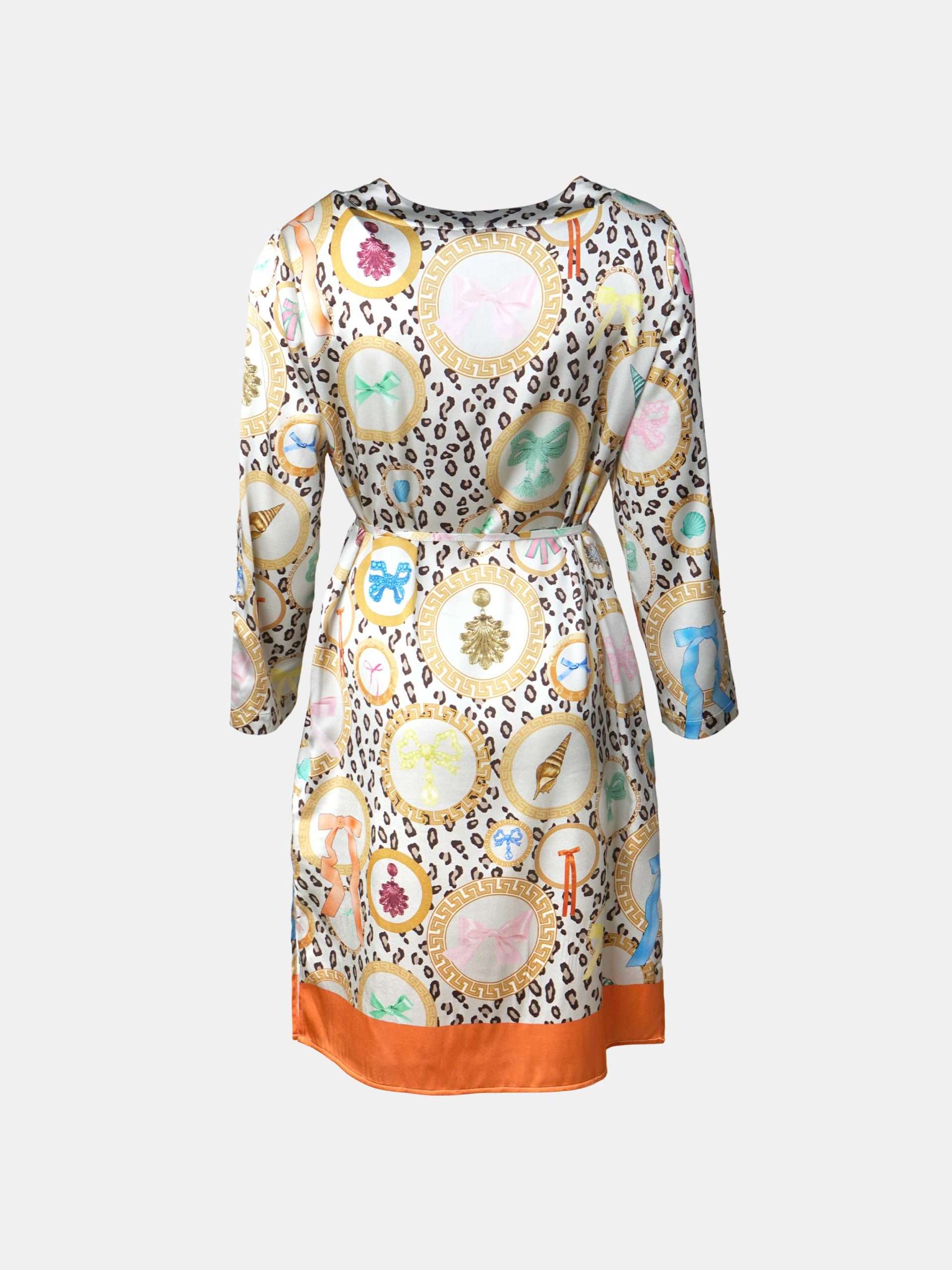 MUCHO GUSTO® Dress Carrara Leopard Baroque Print