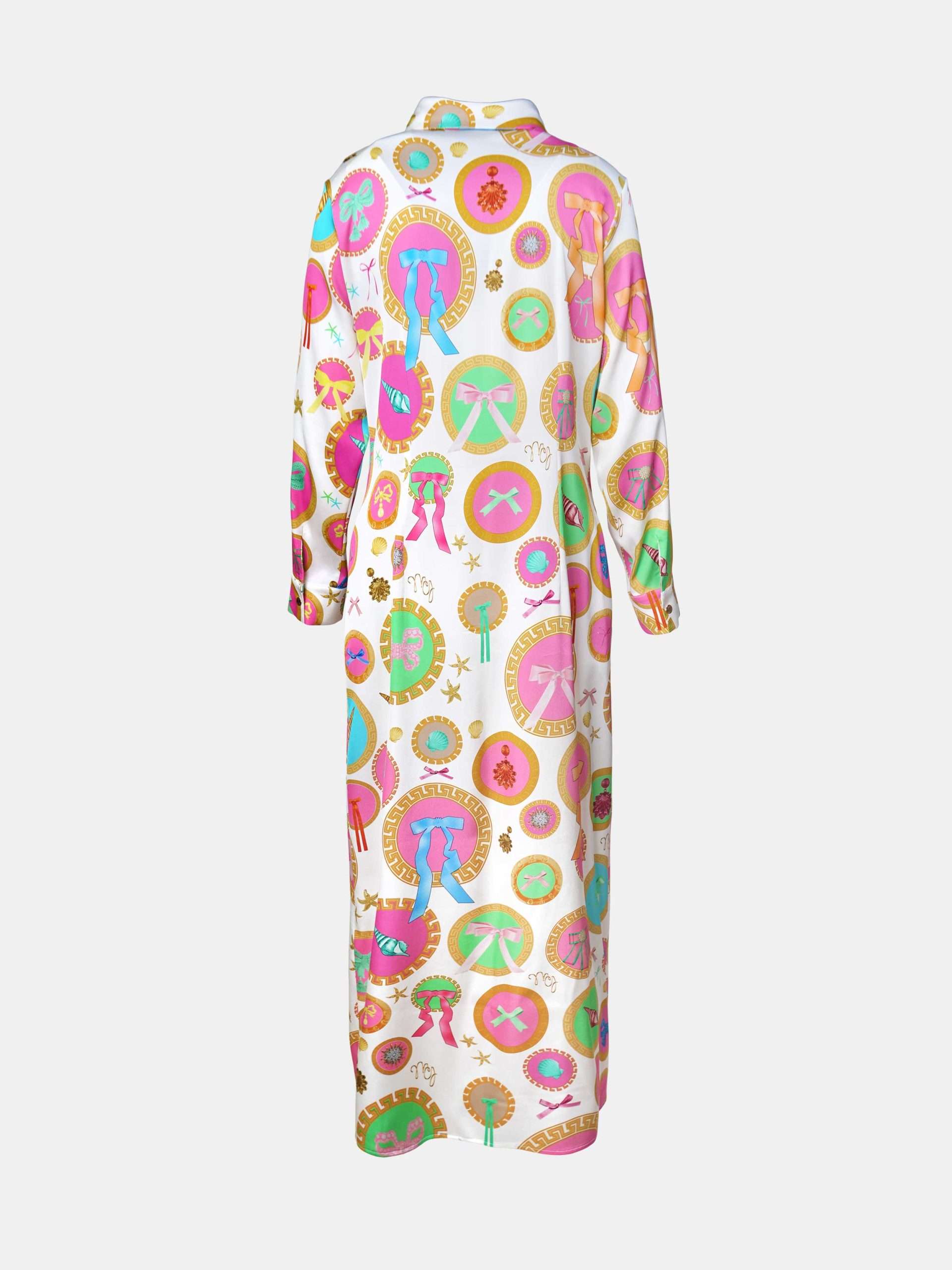 MUCHO GUSTO® Dress Francis Bay Baroque Circle Print