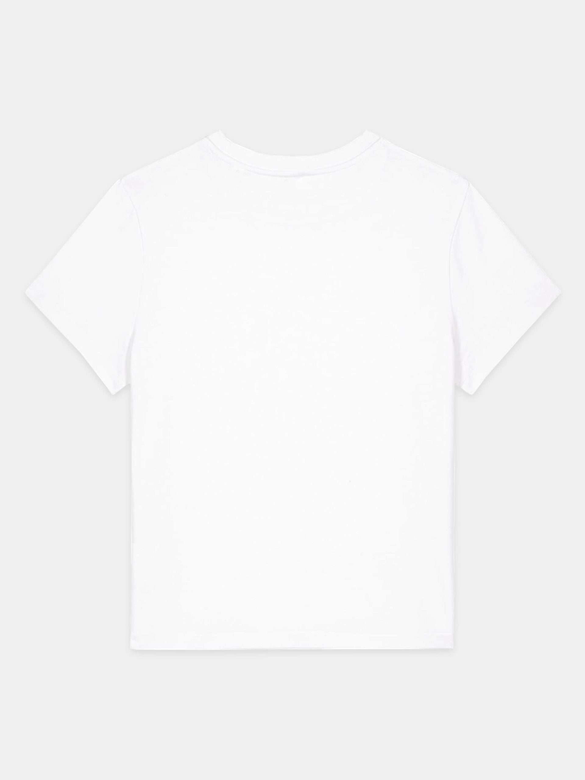 MUCHO GUSTO® T-Shirt Weiß Barocke Eleganz