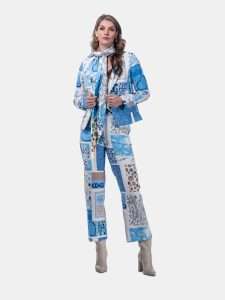 MUCHO GUSTO® Blazer Lesbos Blue Heart Elegance