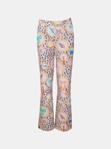 MUCHO GUSTO® Pants Lesbos Leopard Baroque Print