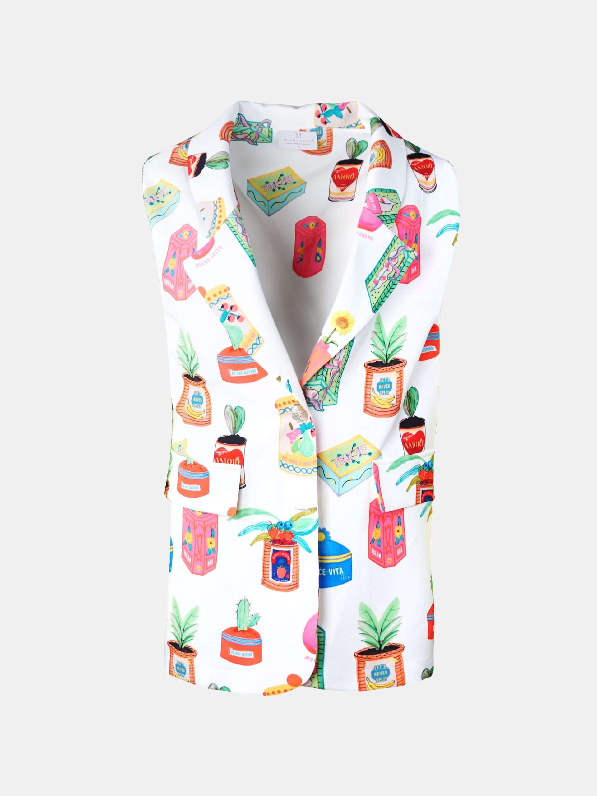 MUCHO GUSTO® Vest Zanè Plantenpotten Patchwork