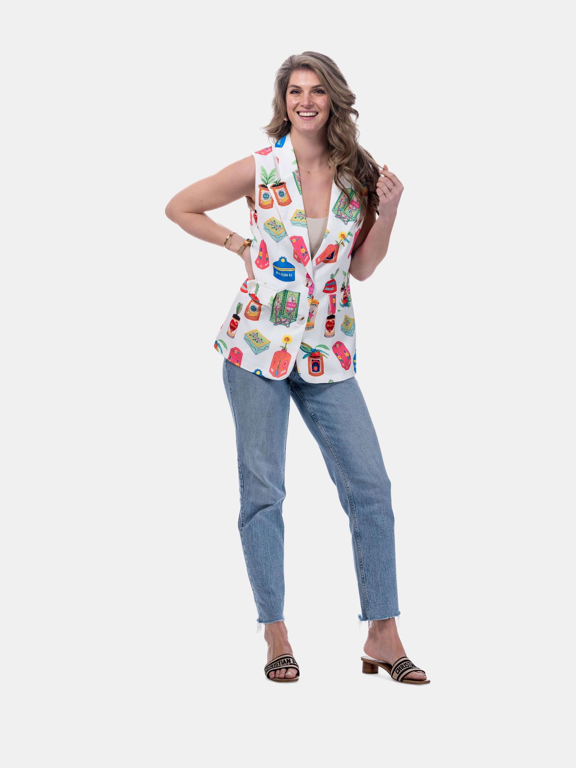 MUCHO GUSTO® Gilet Zanè Plant Pots Patchwork