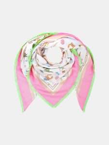MUCHO GUSTO® Sjaal Genova Beach Vibes Print