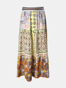 MUCHO GUSTO® Rok Toulouse Klassiek Patchwork