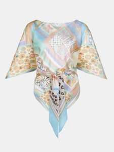 MUCHO GUSTO® Blouse Honolulu Soft Patchwork Mix Print