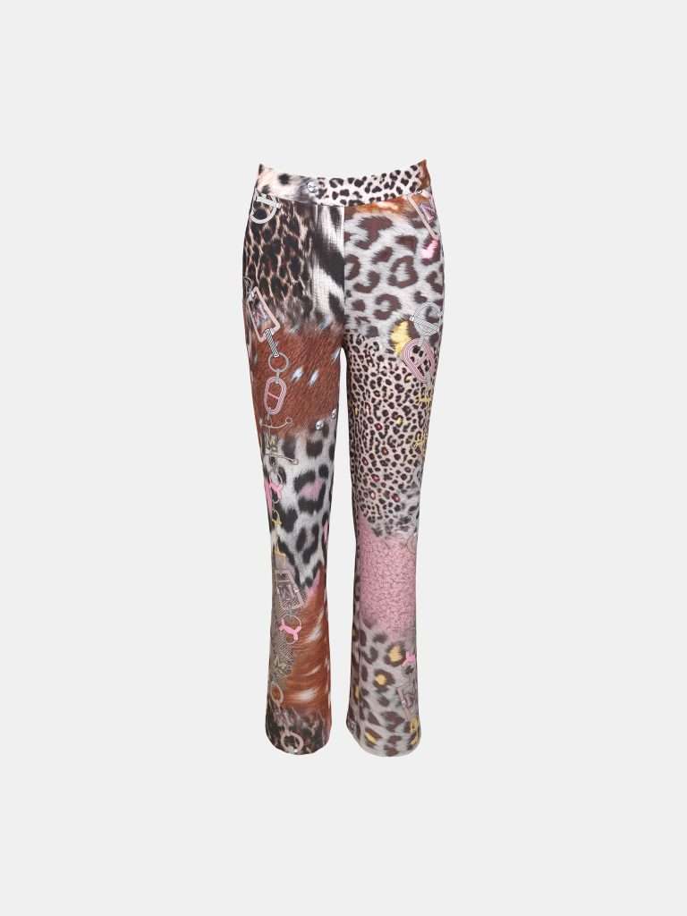 MUCHO GUSTO® Pants Lesbos Leopard Elegance