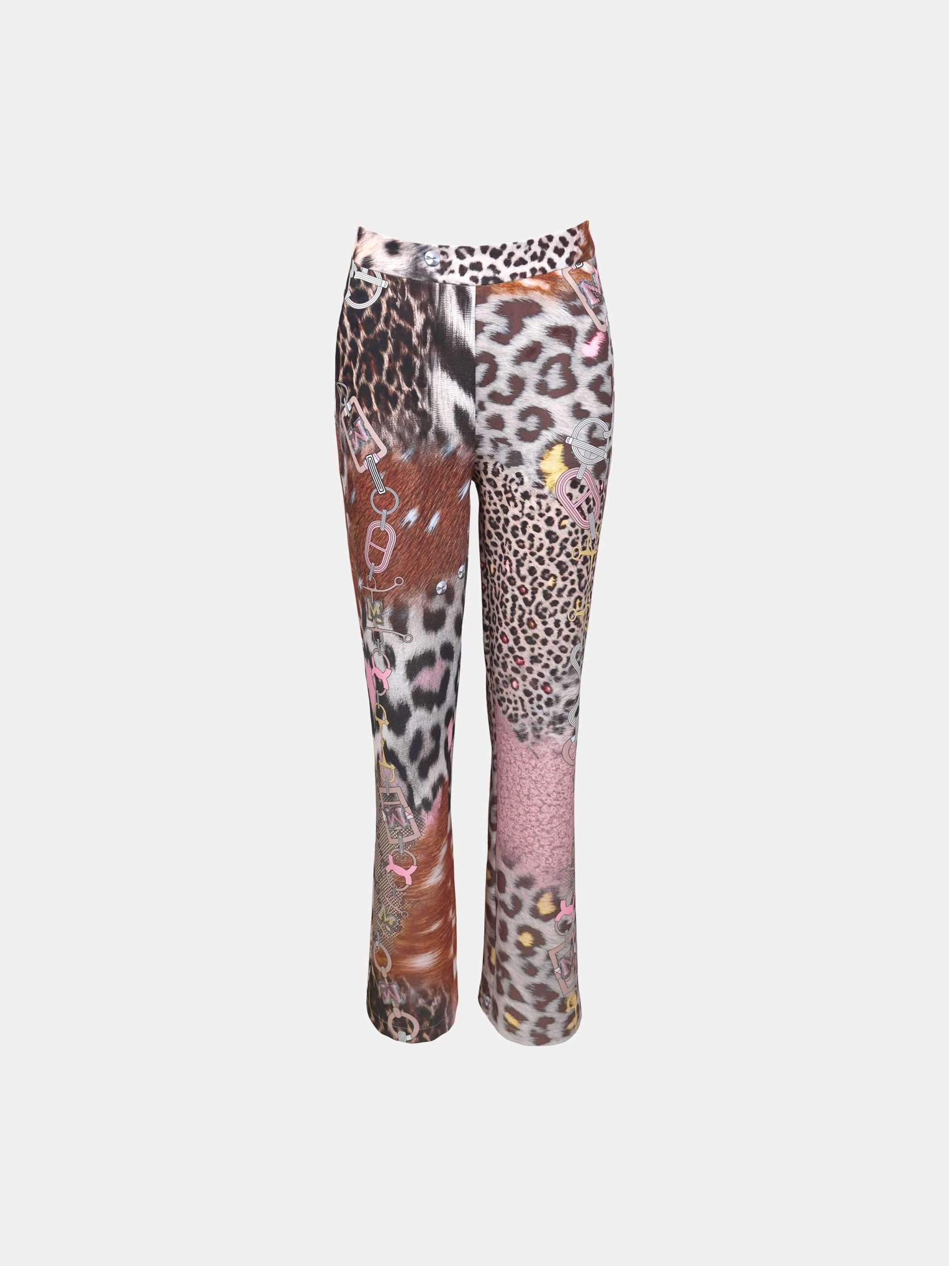 MUCHO GUSTO® Pants Lesbos Leopard Elegance