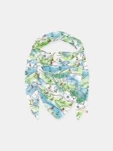 MUCHO GUSTO® Scarf Cannes Alpine Spirit