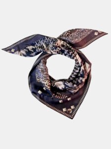 MUCHO GUSTO® Sjaal Kiev Noir Serpent