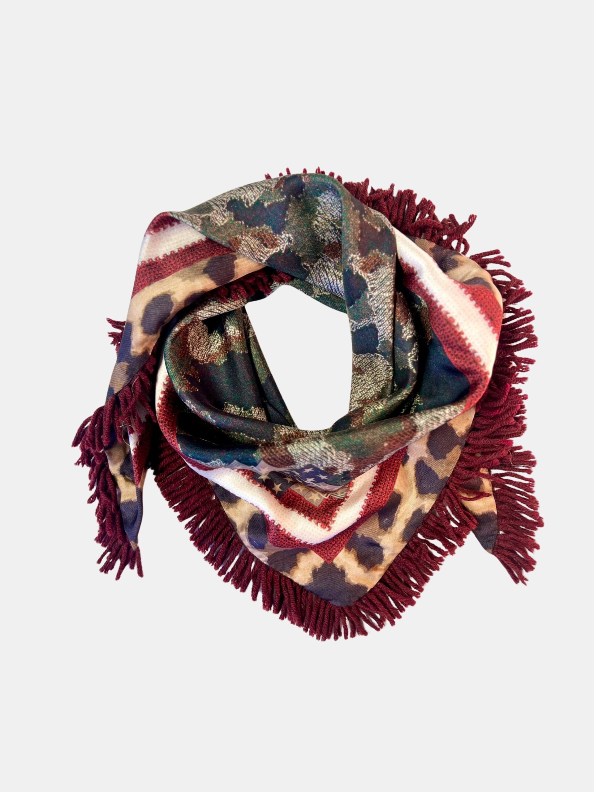 MUCHO GUSTO® Schal Wild Ruby Jungle