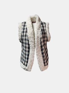 MUCHO GUSTO® Gilet Faux Fur Snowfall Grace