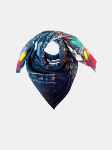 MUCHO GUSTO® Scarf Genova Ocean Mirage