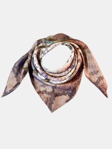MUCHO GUSTO® Scarf Kiev Desert Python