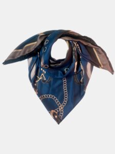 MUCHO GUSTO® Scarf Genova Midnight Chains