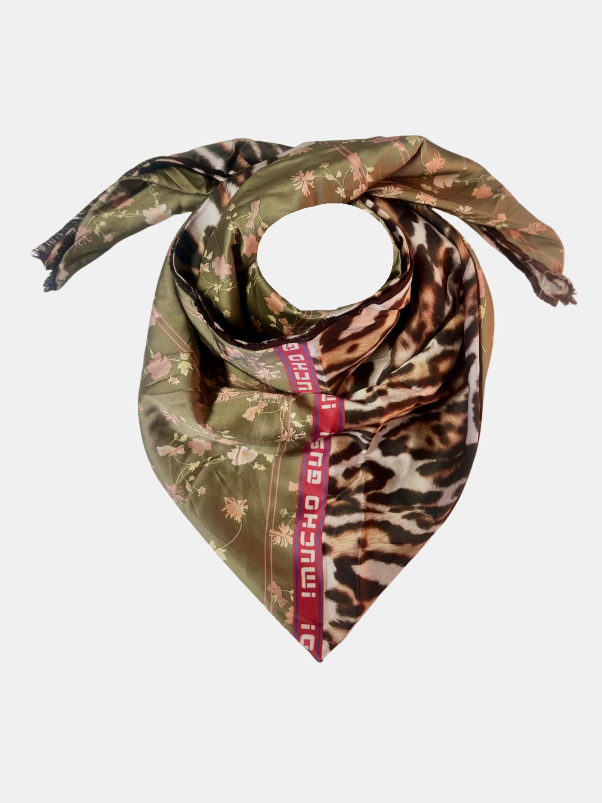 MUCHO GUSTO® Scarf Genova Viscose Jungle Bloom