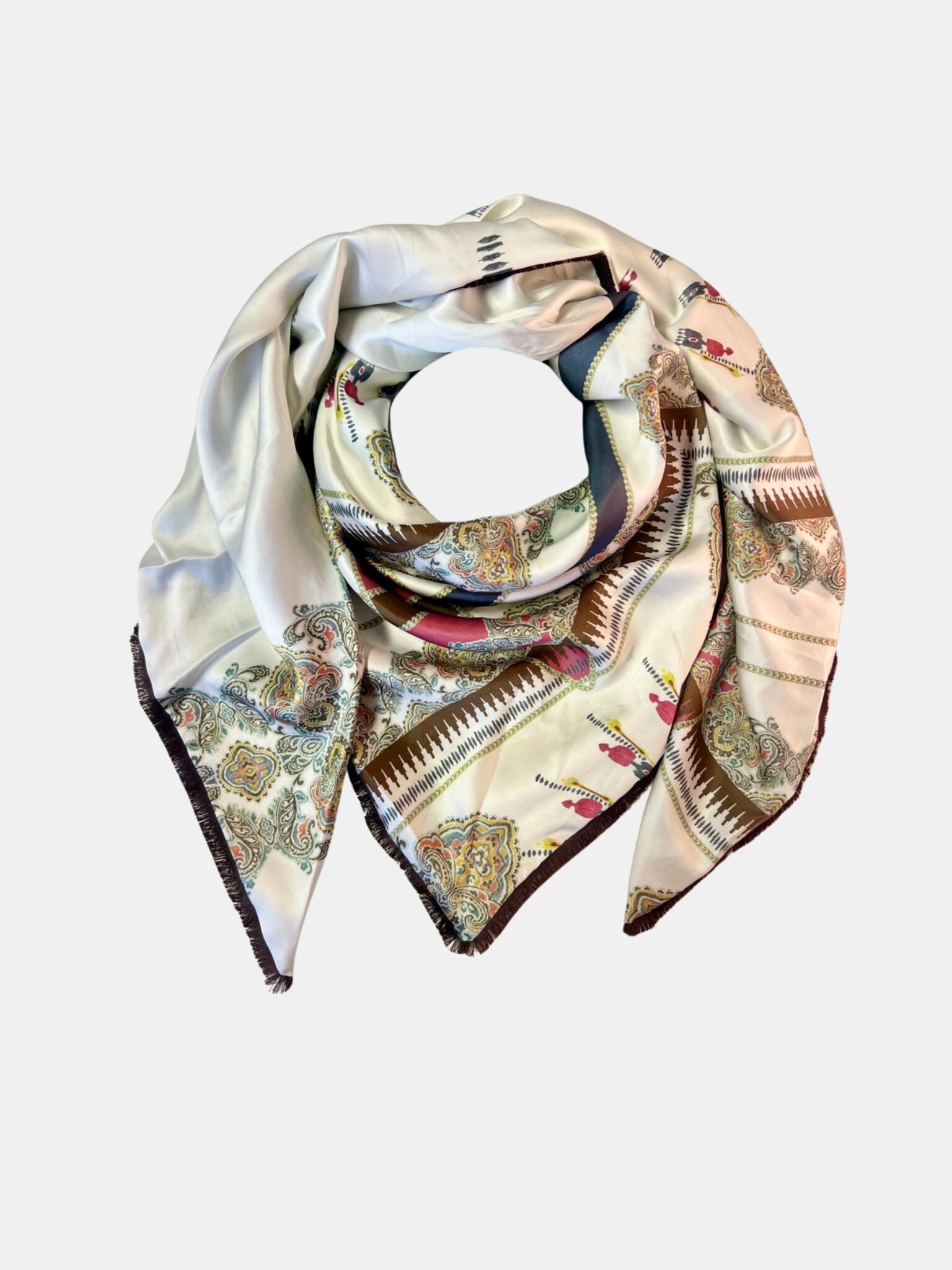 GFM® Pashmina-stijl in bloemen- of paisley-patroon sjaal (FRL2