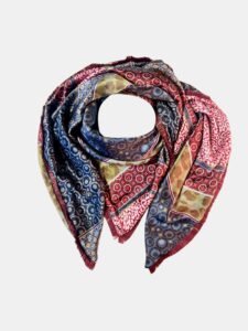 MUCHO GUSTO® Scarf St. Tropez Ruby Mosaic