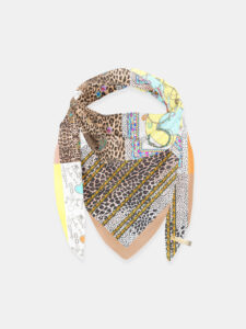MUCHO GUSTO® Sjaal St. Tropez Luipaard Chic Patchwork