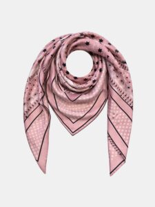 MUCHO GUSTO® Sjaal Genova Roze Stardust