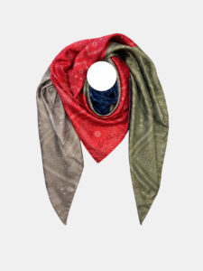 MUCHO GUSTO® Sjaal St. Tropez Veelkleurige Paisley Elegantie