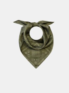 MUCHO GUSTO® Sjaal Abu Dhabi Groene Paisley Elegantie
