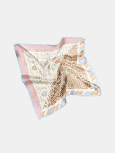 MUCHO GUSTO® Scarf Genova Pastel Leopard Grace