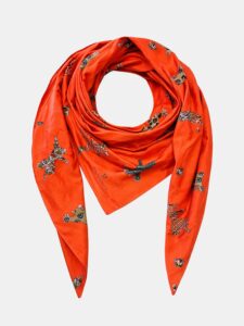 MUCHO GUSTO® Scarf St. Tropez Viscose Ruby Safari