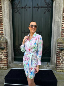MUCHO GUSTO® Dress Bérgamo Pastel Icon Print