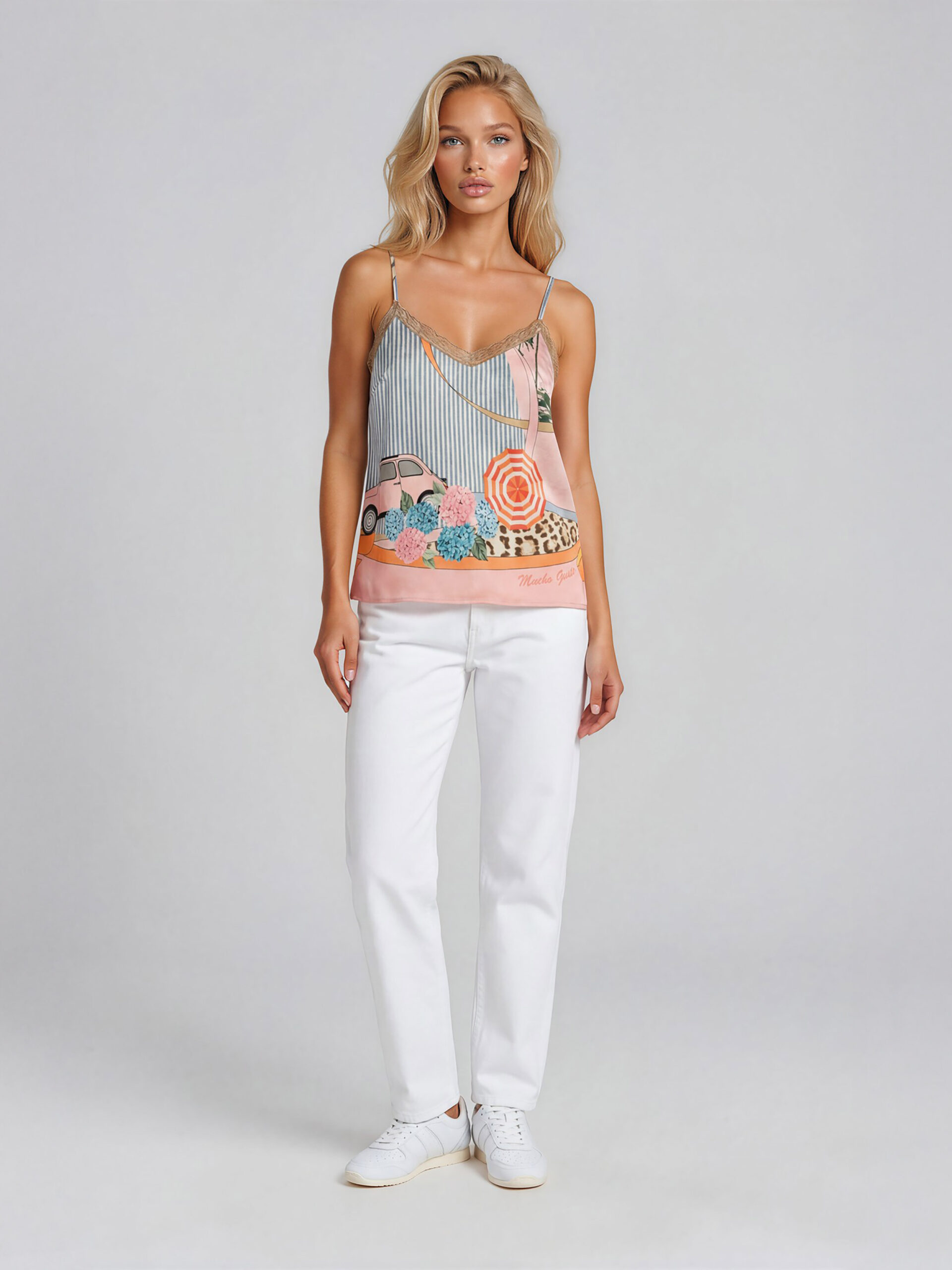 MUCHO GUSTO® Slip Top Vacation Elegance Patchwork