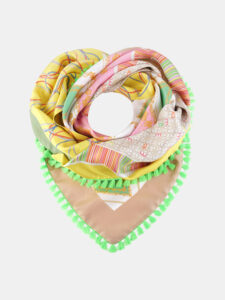 MUCHO GUSTO® Sjaal Knokke Citrus Charm