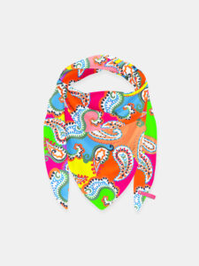 MUCHO GUSTO® Sjaal Cannes Kleurrijke Paisley Print