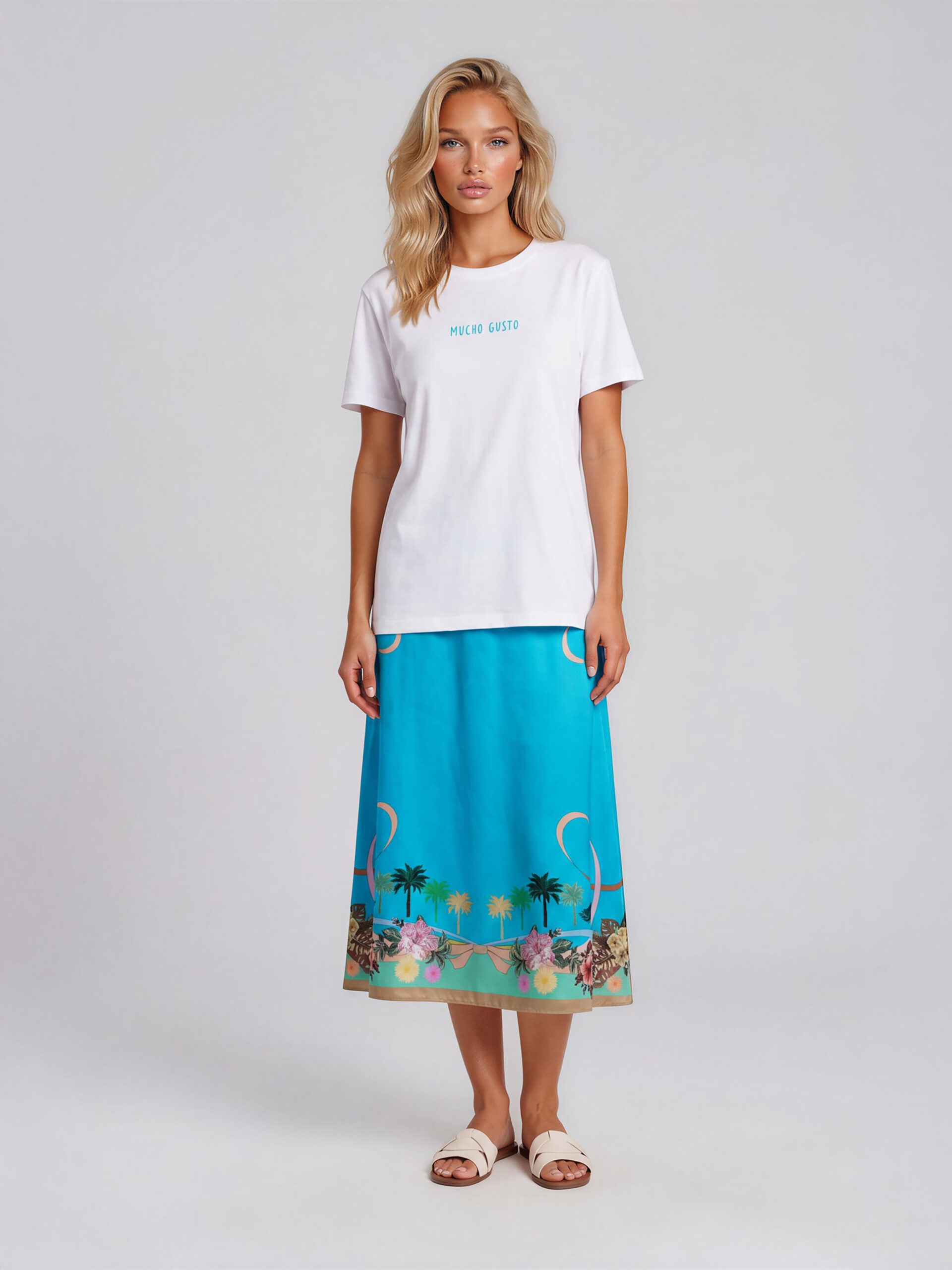 MUCHO GUSTO® Skirt Cosenza Paradise Patchwork