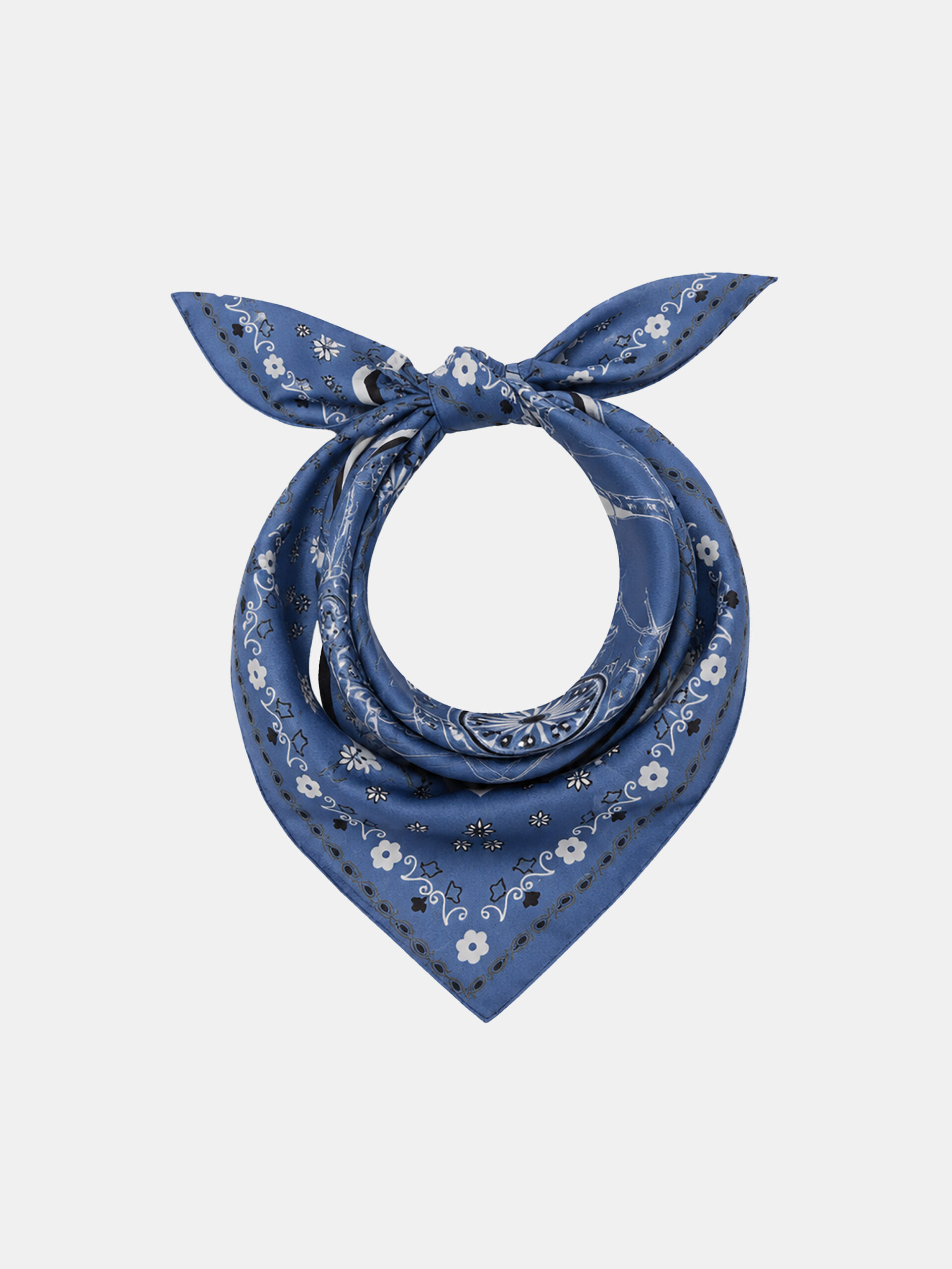 MUCHO GUSTO® Scarf Abu Dhabi Navy Bandana