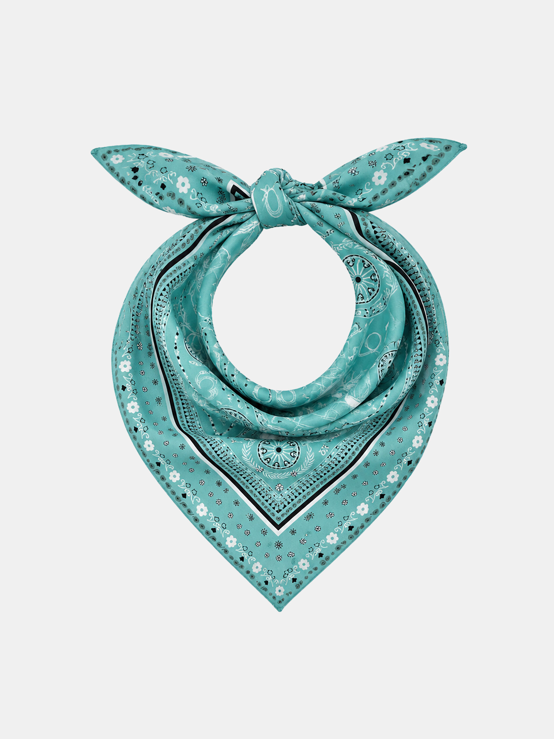 MUCHO GUSTO® Schal Abu Dhabi Turquoise