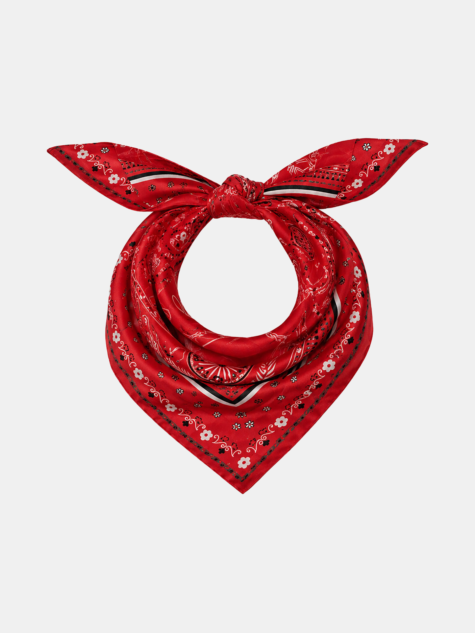 MUCHO GUSTO® Scarf Abu Dhabi Ruby Bandana