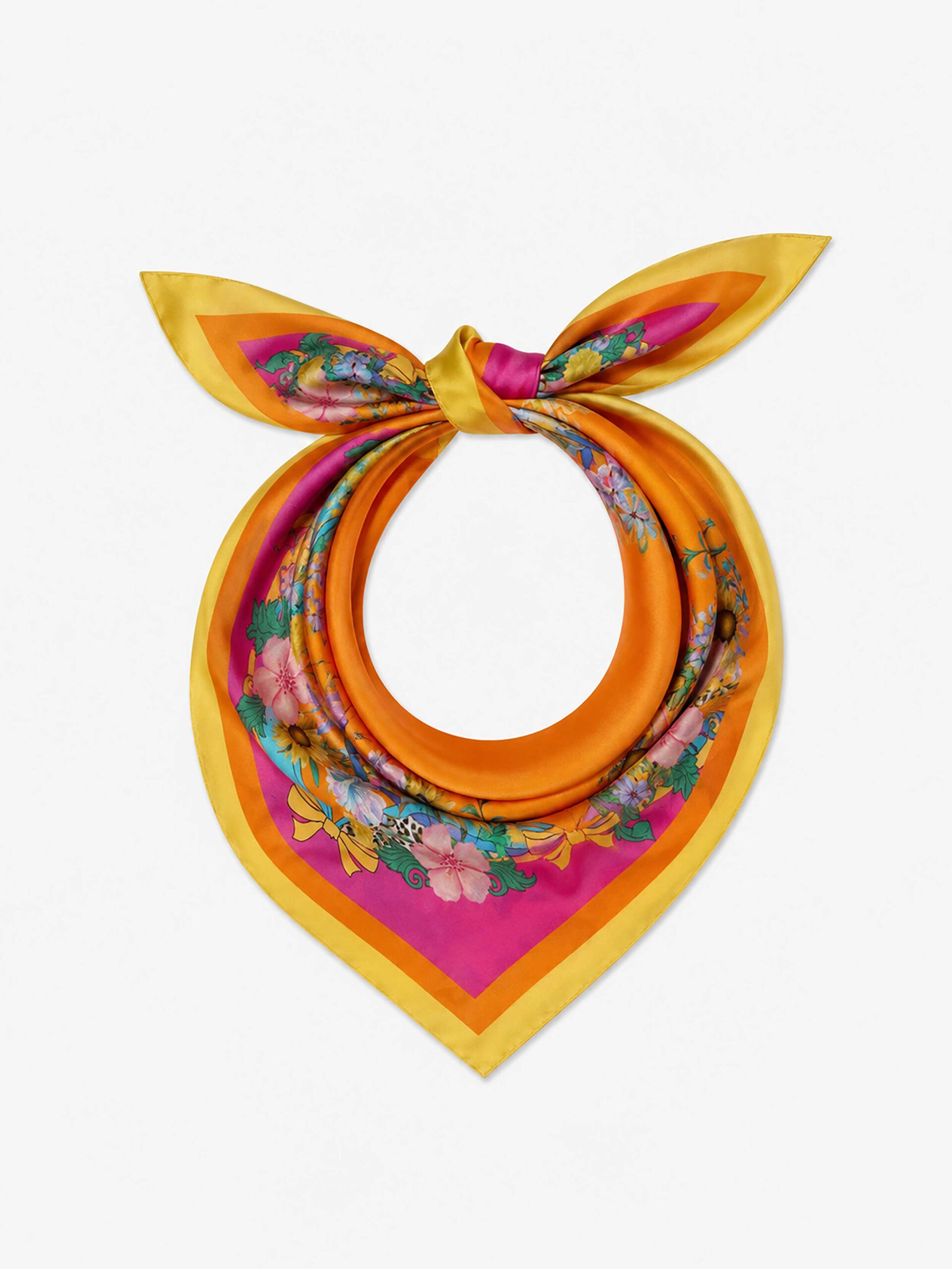 MUCHO GUSTO® Scarf Abu Dhabi Golden Tropic Elegance
