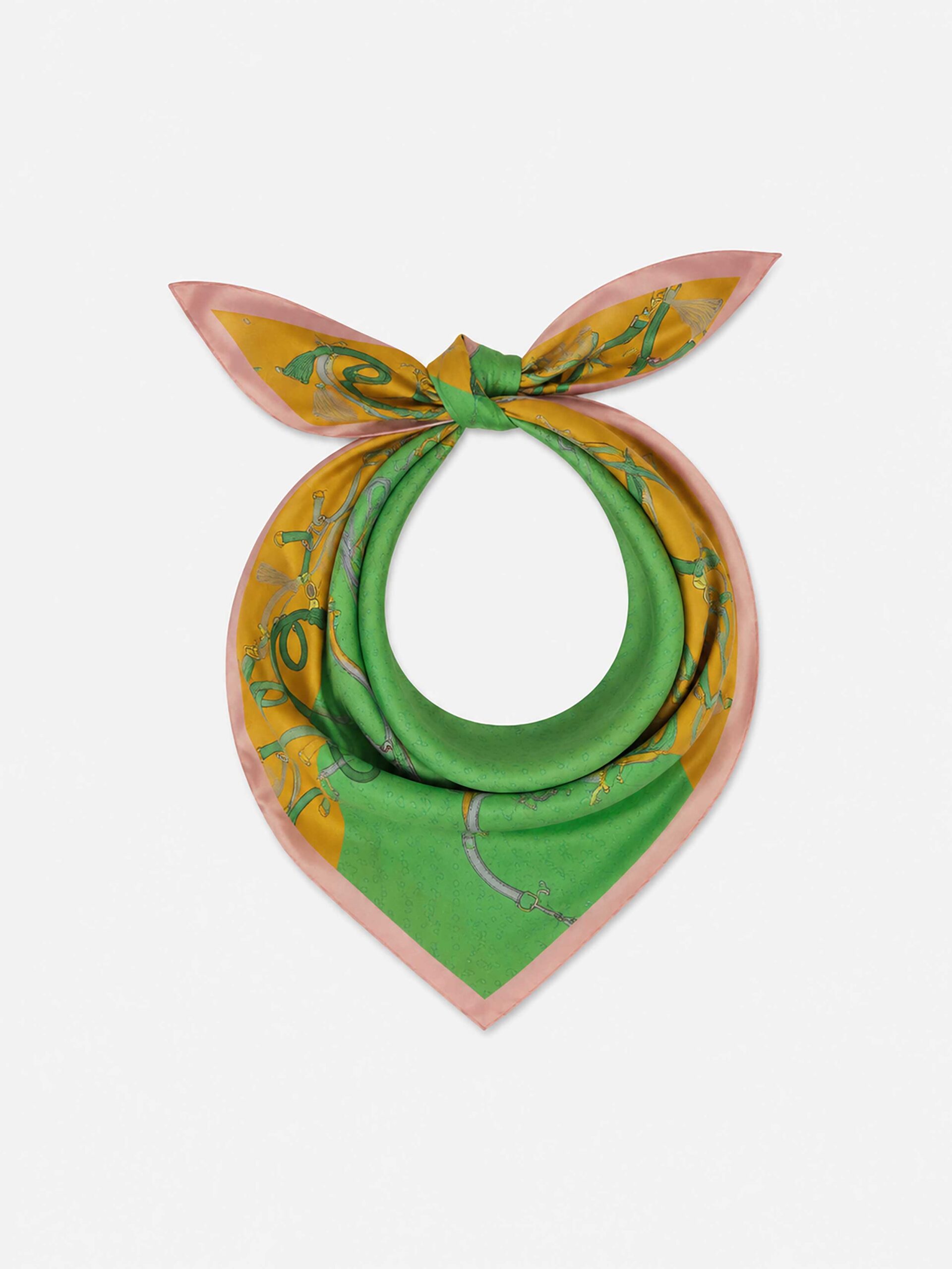 MUCHO GUSTO® Schal Abu Dhabi Smaragdgrüner Charme