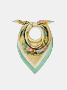 MUCHO GUSTO® Sjaal Abu Dhabi Gouden Bloemenpracht
