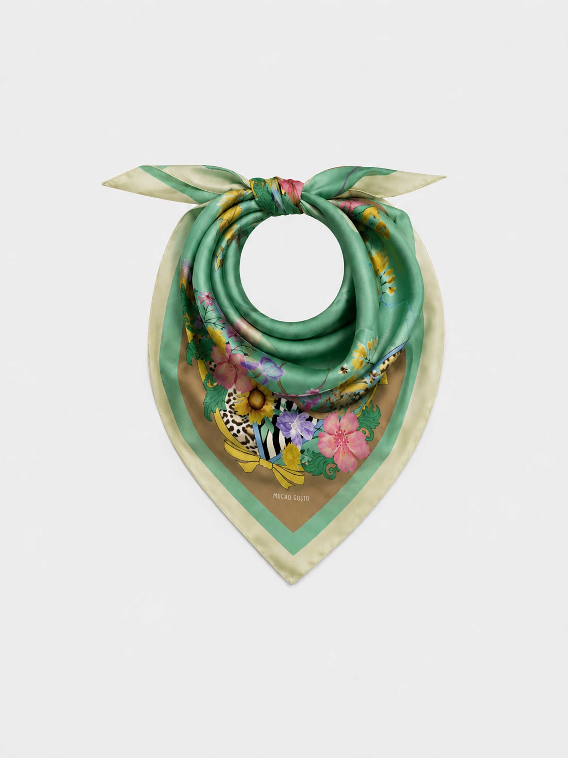 MUCHO GUSTO® Scarf Abu Dhabi Tropical Bloom