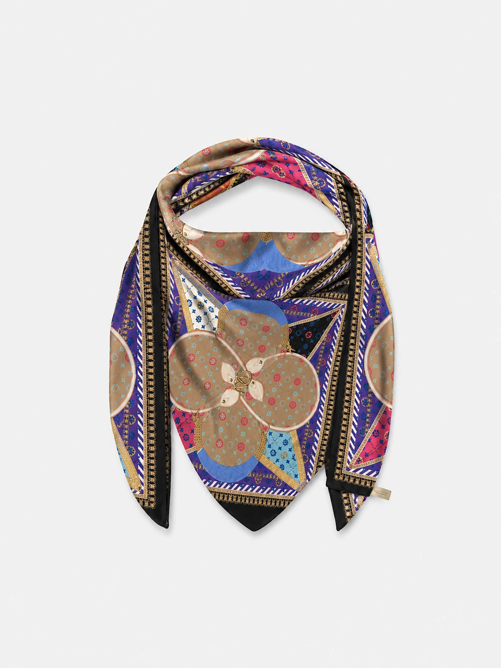 MUCHO GUSTO® Scarf Cannes Oriental Mosaic Charm