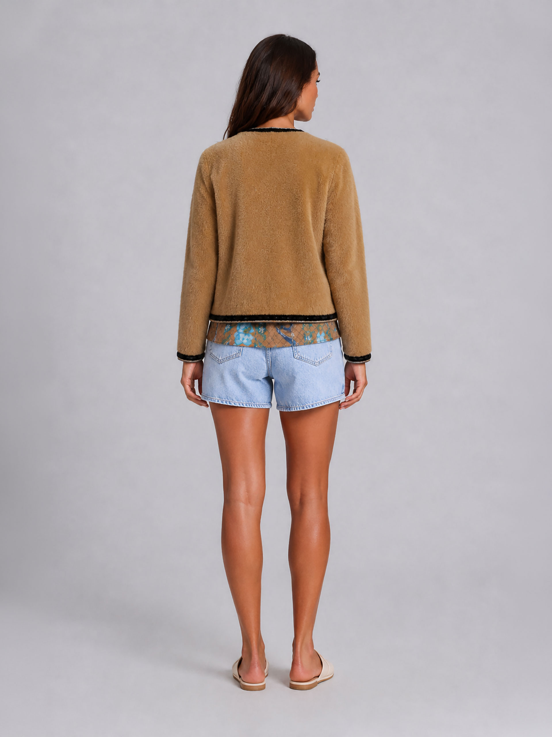 MUCHO GUSTO® Vest Cefalu Camel