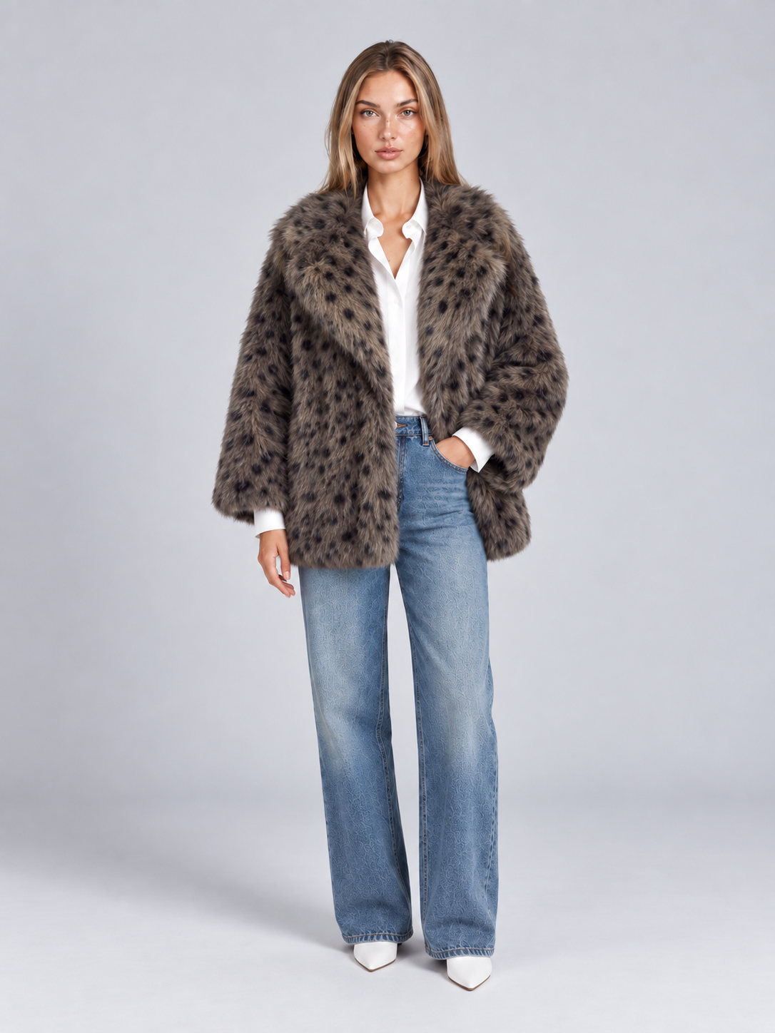 MUCHO GUSTO® Jacket Courchevel Cheetah Print