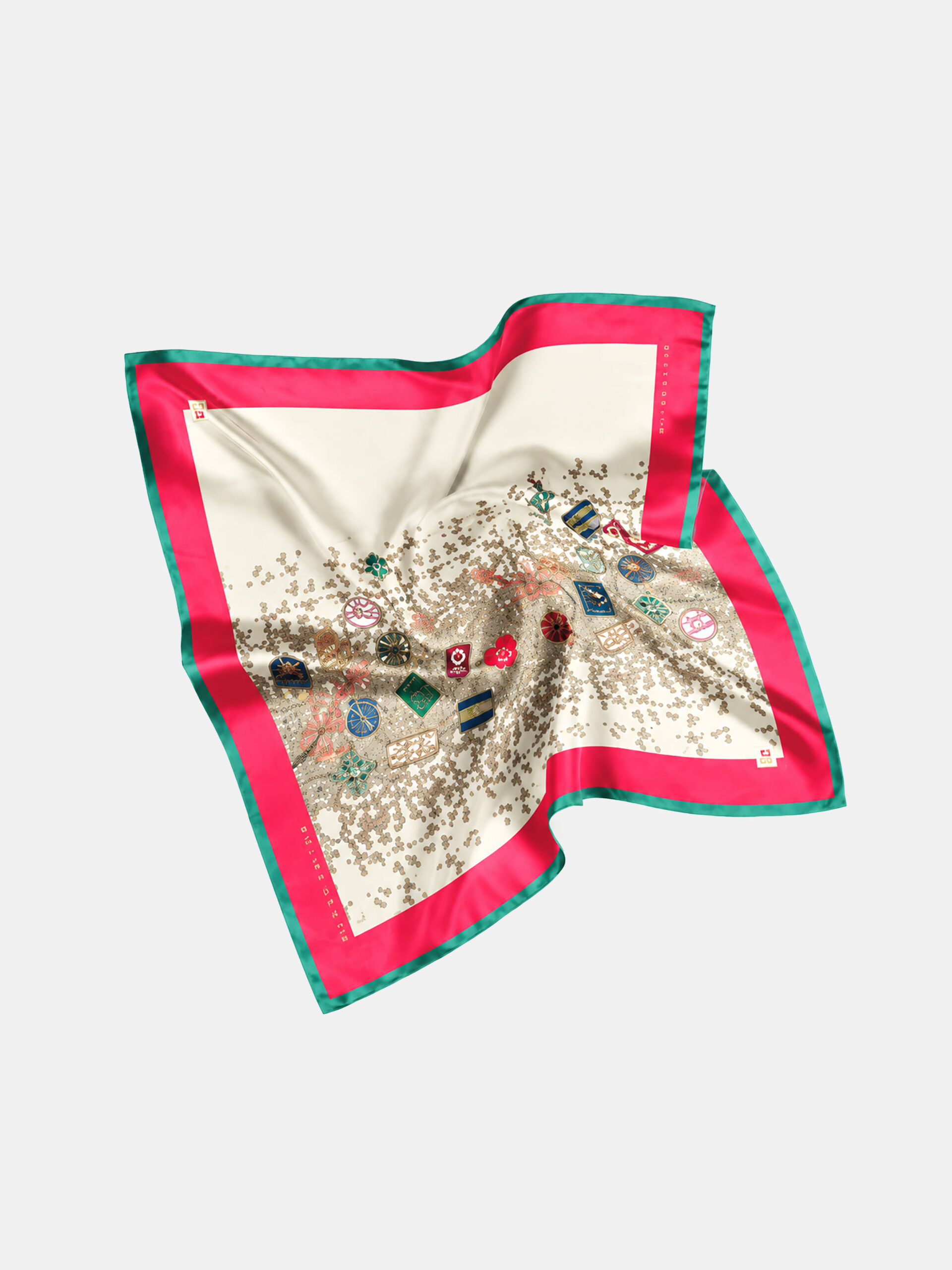 MUCHO GUSTO® Scarf Burano Jewel Garden